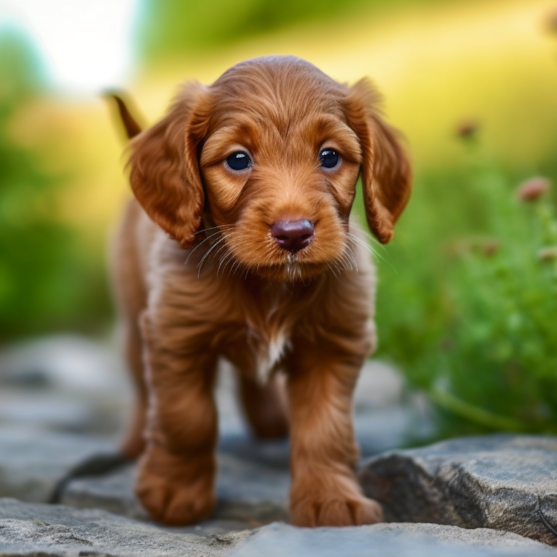 adorable Mini Irish Doodle